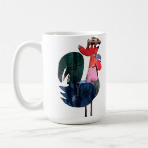 Schlag-Schlag-Tasse (doppelseitig) Kaffeetasse