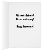 Schlag-Schlag-Wein Jahrestag nicht feiern (Innen (Rechts))