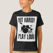 SCHLAG STARK! SPIEL LOUD T-Shirt (Vorderseite)