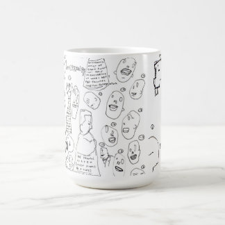 Schlag-Zyklus-Schädel-Tasse Kaffeetasse