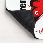 Schlaganfall Butterfly Mousepad (Ecke)