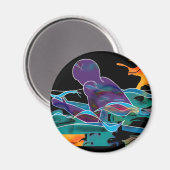Schlaganfall Magnet (Vorderseite/Rückseite)