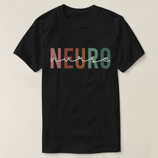 Schlaganfall Neurochirurgie Neurologie Ortho Neuro T-Shirt (Design vorne)