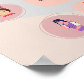 Schlaganfall Patientenmedizin-Poster Bildung Poster (Ecke)