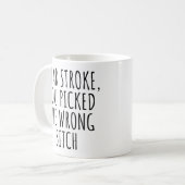 Schlaganfall-Überlebender Kaffeetasse (Vorderseite Links)