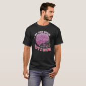 Schlaganfall Überlebender Schlaganfall-Bewusstsein T-Shirt (Vorne ganz)