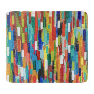 Schlaganfall von Luck 6 x 7 Deko Glasschneidplatte Schneidebrett