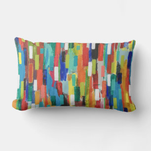 Schlaganfall von Luck Poly Lumbar Throw Kissen
