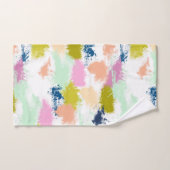 Schlaganfälle , Farben , Ölfarbe Badhandtuch Set (Handtuch)