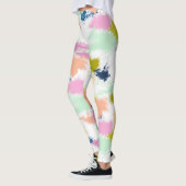Schlaganfälle , Farben , Ölfarbe Leggings (Links)