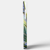 Schlaganfälle im Bambusstil, sanft, grün Case-Mate iPhone Hülle (Rückseite / Links)