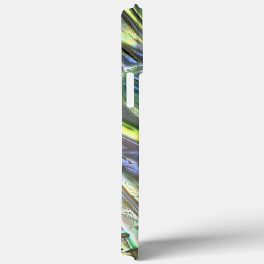 Schlaganfälle im Bambusstil, sanft, grün Case-Mate iPhone Hülle (Rückseite / Rechts)