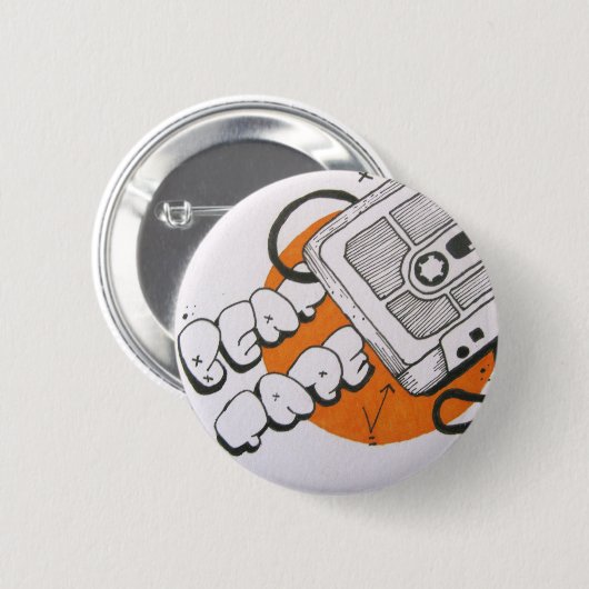 Schlagband-Abzeichen Button (Vorne & Hinten)