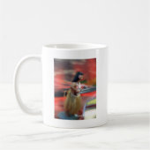 Schlagbrett Hula Kaffeetasse (Links)
