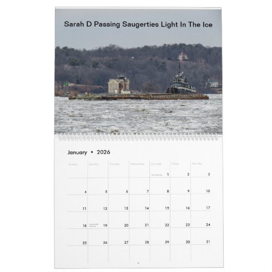 Schläge auf dem Hudson River 2021—All Sarah D. Kalender (Jan 2026)