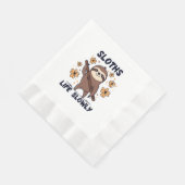 Schläge, die das Leben langsam Serviette (Ecke)