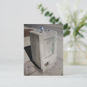 Schläge entstehen aus dem Winterschlaf Postkarte (Stehend Vorderseite)