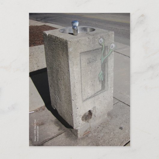 Schläge entstehen aus dem Winterschlaf Postkarte (Vorderseite)