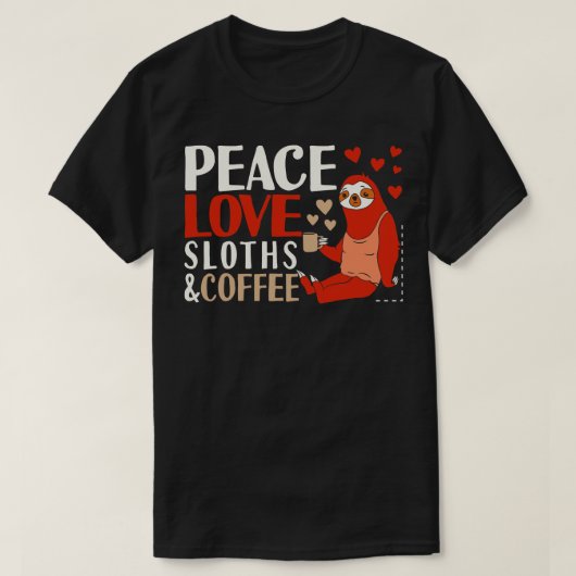 Schläge-Kaffee T-Shirt (Design vorne)