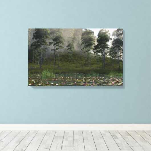 Schläge (Morgen) Leinwanddruck (Insitu (Holzboden))