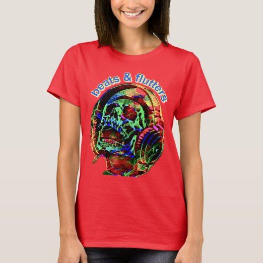 Schläge und Flügel T-Shirt (Vorderseite)