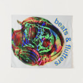 Schläge und Flügel Wandteppich (Vorderseite (Horizontal))