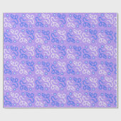 Schläge und Glitzern Geschenkpapier (Flach)