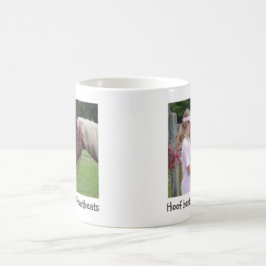 Schläge und Herzschläge Kaffeetasse (Mittel)