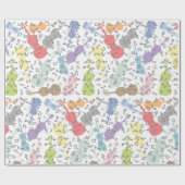 Schläge und Musikstiche Geschenkpapier (Flach)