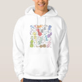 Schläge und Musikstiche Hoodie (Vorderseite)