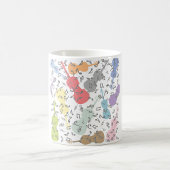 Schläge und Musikstiche Kaffeetasse