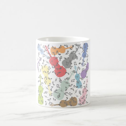 Schläge und Musikstiche Kaffeetasse (Mittel)