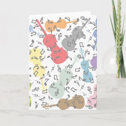 Schläge und Musikstiche Karte