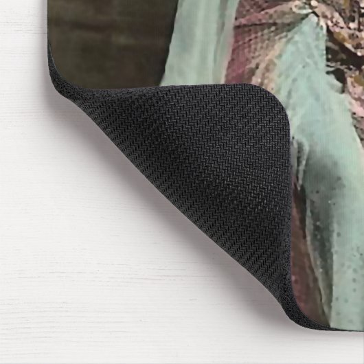 Schlagen einer ägyptischen Pose Mousepad (Ecke)