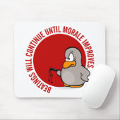 Schlagen fährt fort, bis Moral verbessert Mousepad (Mit Mouse)