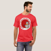 Schlagen fährt fort, bis Moral verbessert T-Shirt (Vorne ganz)