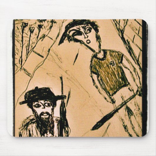 schlagen mousepad (Vorne)