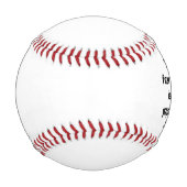 Schlagen Sie auf der Zuhause Baseball Motivierend  (Vorderseite)