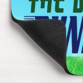 Schlagen Sie den BODENLAUF! Mousepad (Ecke)