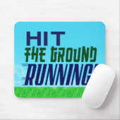 Schlagen Sie den BODENLAUF! Mousepad (Mit Mouse)