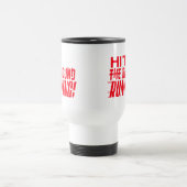 Schlagen Sie den BODENLAUF! Reisebecher (Mittel)