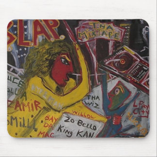 SCHLAGEN SIE DIE MIX-TAPE. MOUSEPAD