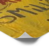 SCHLAGEN SIE DIE MIX-TAPE. POSTER (Ecke)