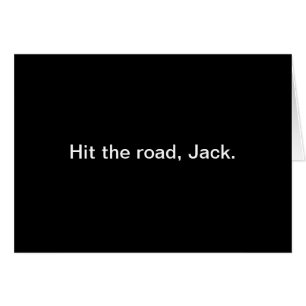 Schlagen Sie die Straße, Karte Jack-2