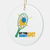 Schlagen Sie die süße Stelle Keramik Ornament (Links)