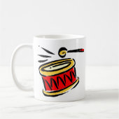 Schlagen Sie die Trommel Kaffeetasse (Links)