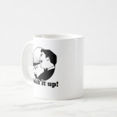 Schlagen Sie es sich an Kaffeetasse (Vorderseite Links)
