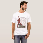 Schlagen Sie es stark mit Baseballisms T-Shirt (Vorne ganz)