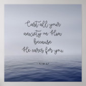 Schlagen Sie ihm all Ihre Angst ein Poster (Vorne)