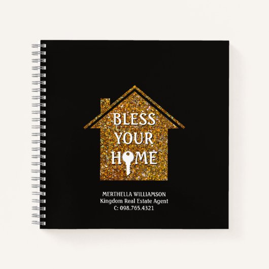 SCHLAGEN SIE IHRE ZUHAUSE-Real-Anwesen Notizblock (Vorderseite)